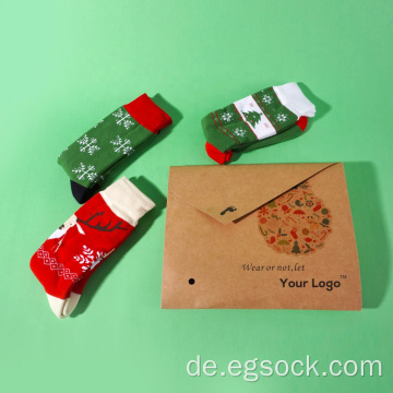 Dicke kuschelige Weihnachtswintersocken für Männer